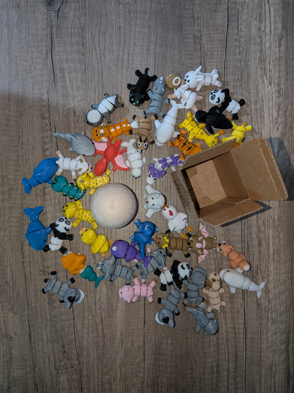 EGGMATIK - Œuf Mystère Imprimé en 3D à Casser - Figurines Animaux Articulées Surprise pour Enfants