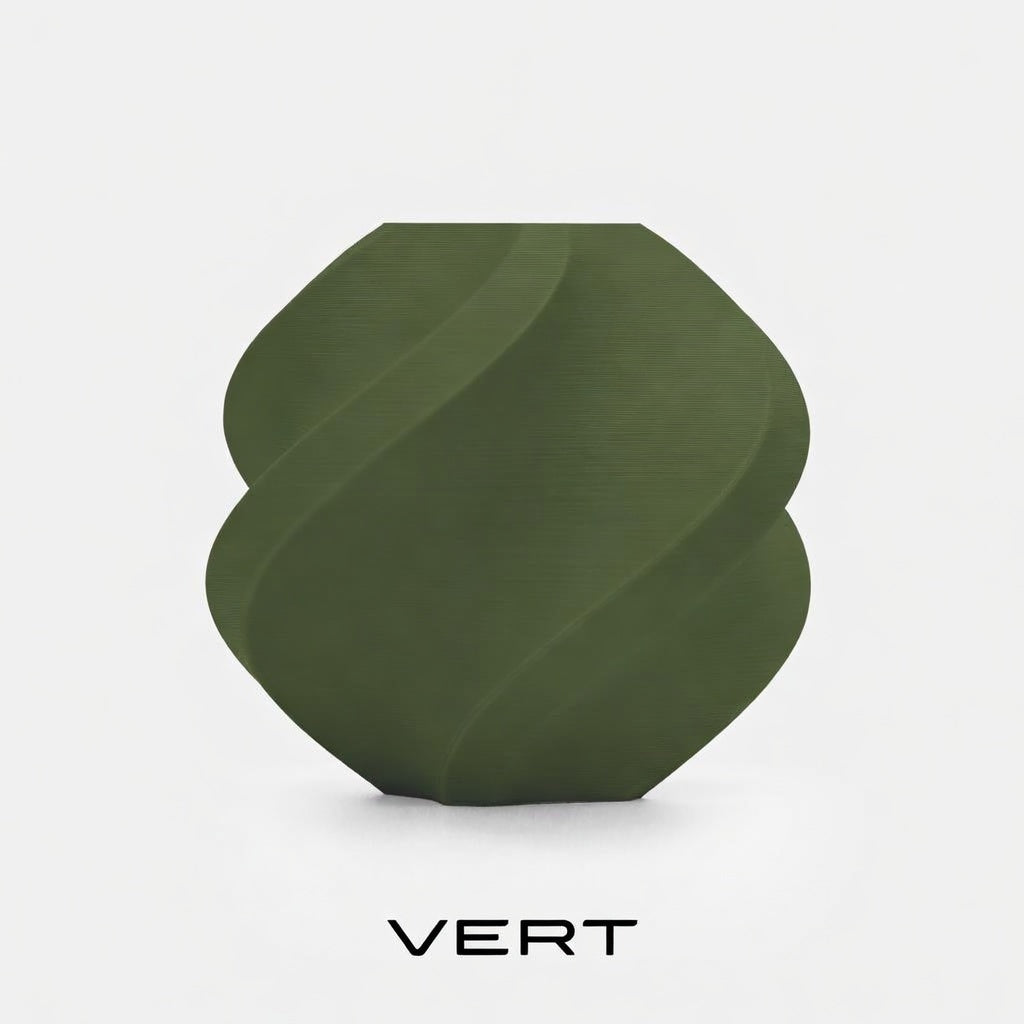 Vase Rondeline - Vase imprimé en 3D en PLA pour Fleurs Séchées - Décoration Moderne & Écologique | Design Original